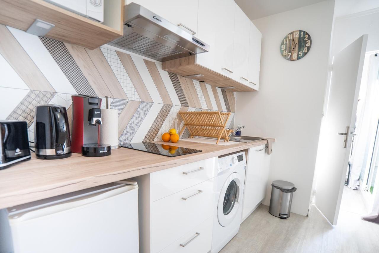 Corail Studio - 2Min Plage Centre Ville - Clim - Wifi - Parking Prive - Ideal Famille - La Grande Motte מראה חיצוני תמונה